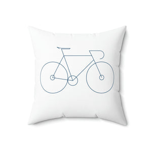 Road Bike Outdoor Pillow