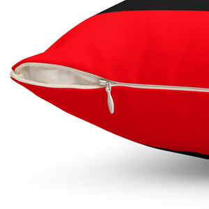 Boat Pillow Thank You Red