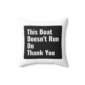 Boat Pillow Thank You