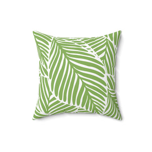 Big Leaf Outdoor Throw Pillow