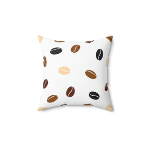 Coffee Bean Outdoor Pillow