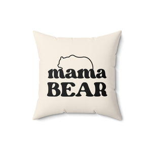 Mama Bear Outdoor Pillow