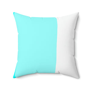 Blue Mix Outdoor Pillow