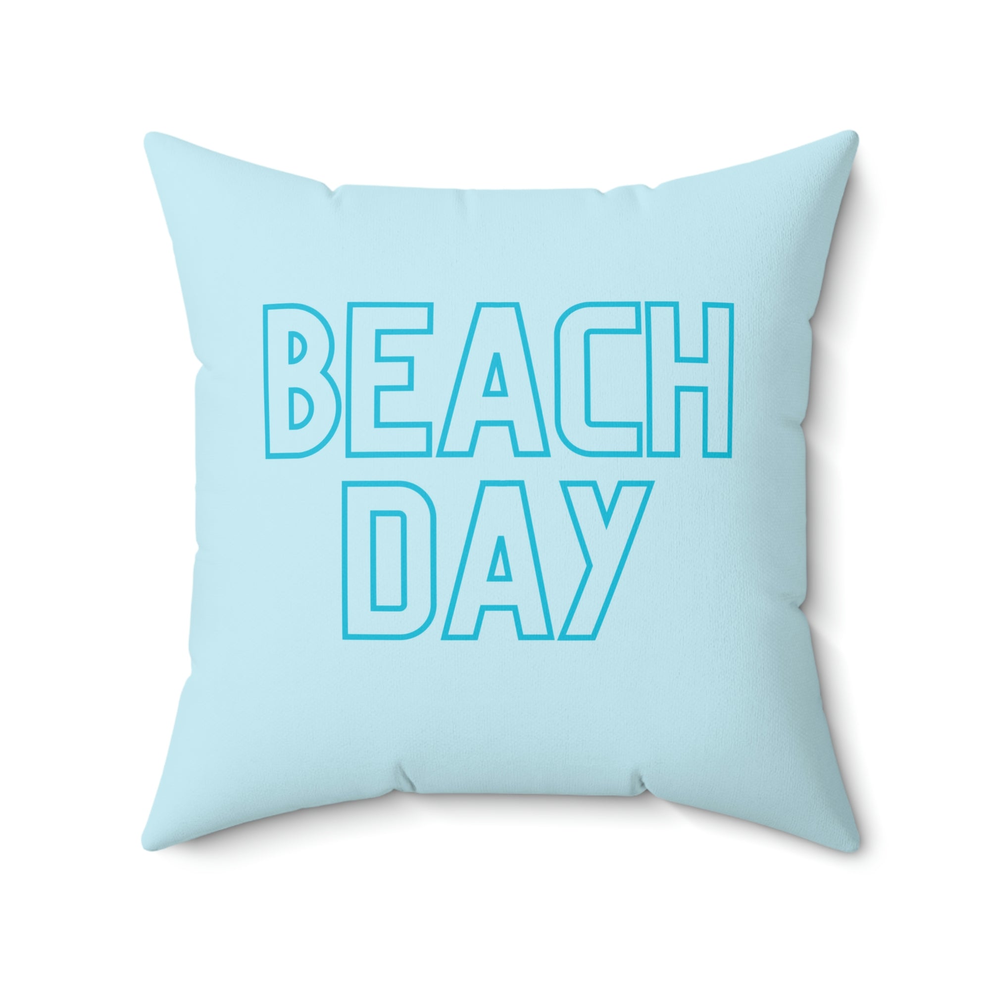 Beach Day Outdoor Throw Pillow