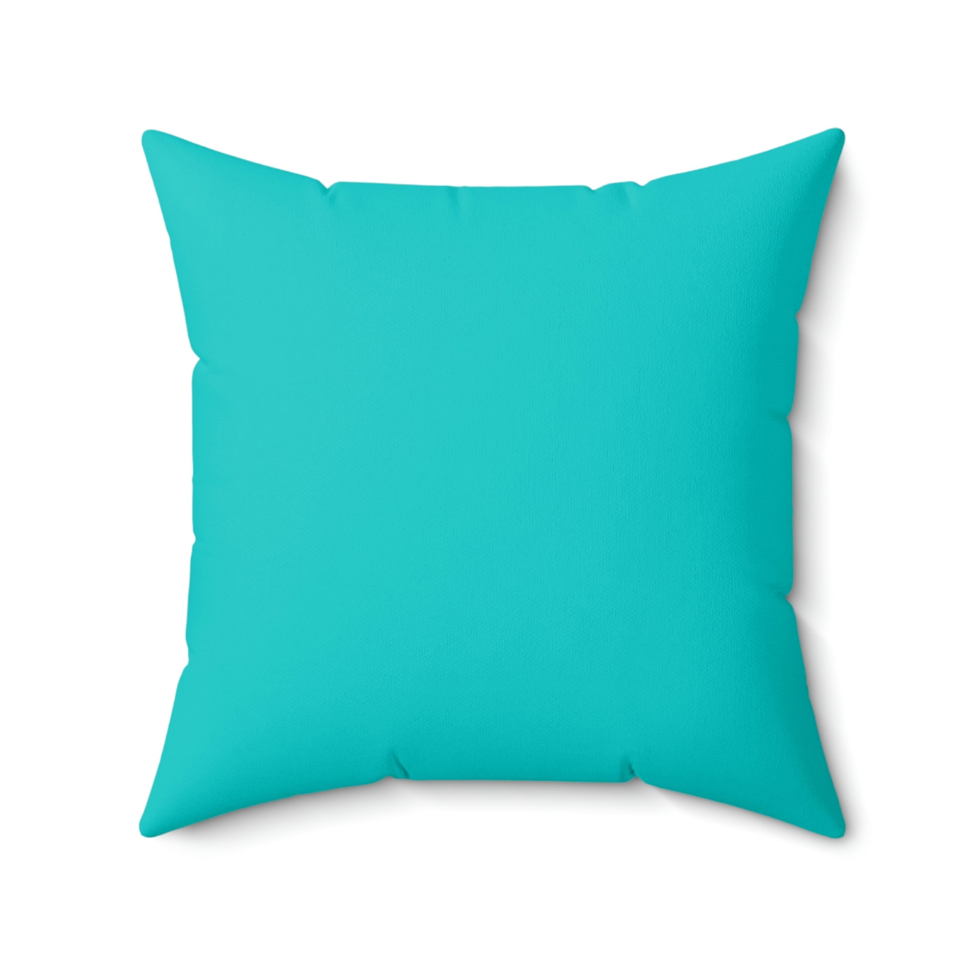 Shadow Aqua Blue Outdoor Pillow