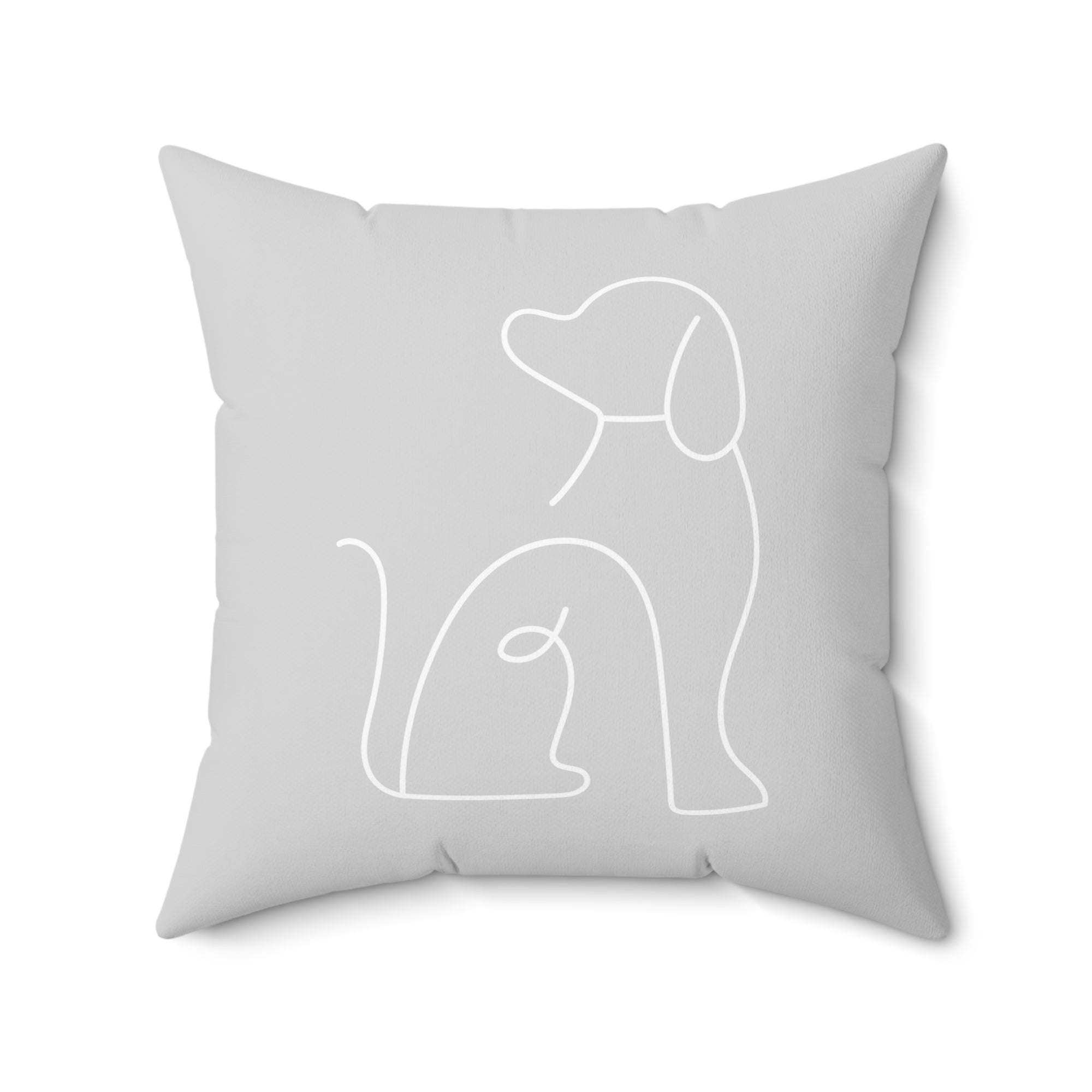 Dog Outdoor Throw Pillow