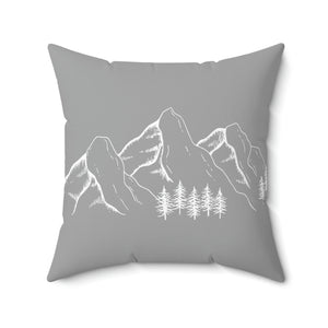 Mountain Outdoor Pillow