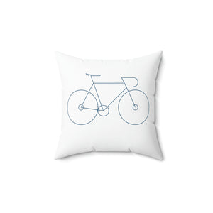 Road Bike Outdoor Pillow