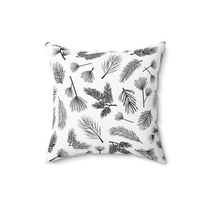 Tree Twigs Outdoor Throw Pillow