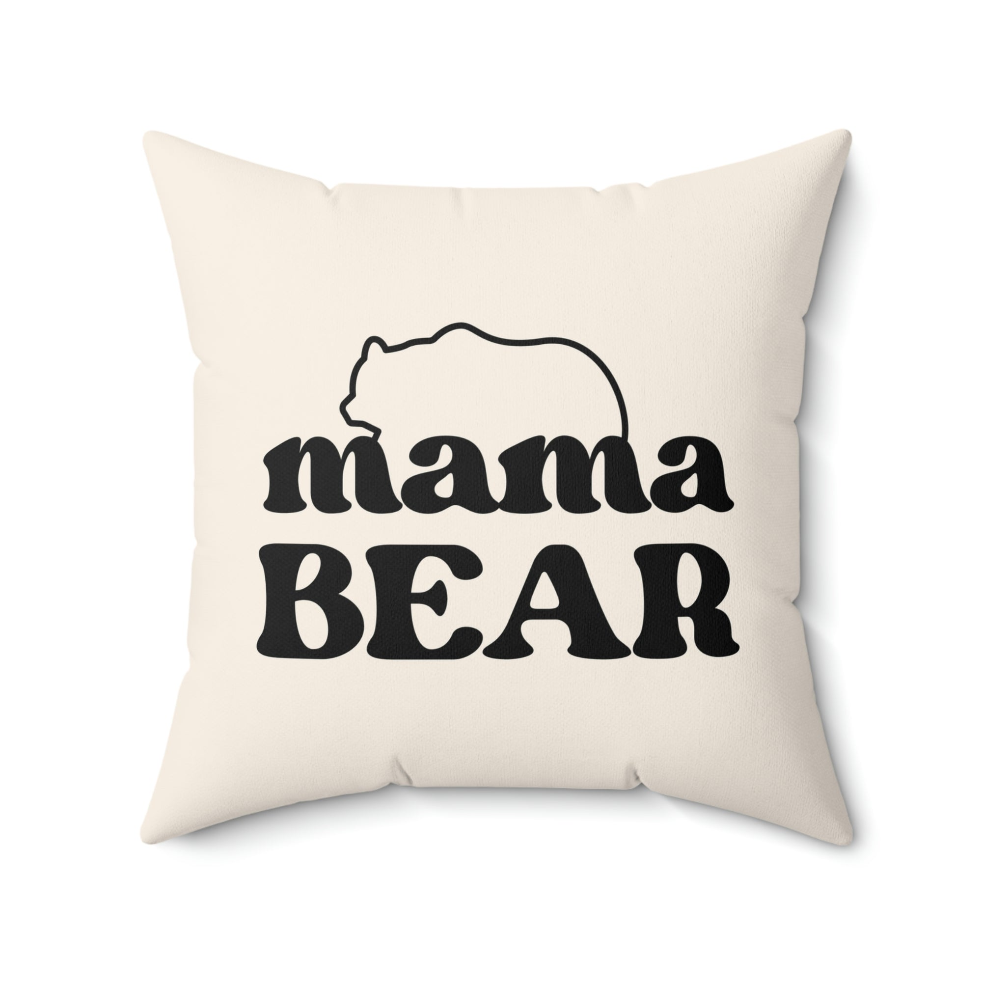 Mama Bear Outdoor Pillow