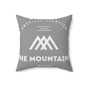 Mountains Project Outdoor Pillow