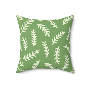 Tree Twigs Outdoor Throw Pillow