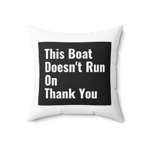 Boat Pillow Thank You