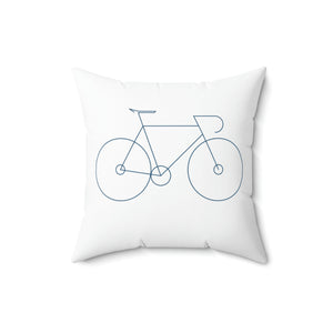 Road Bike Outdoor Pillow