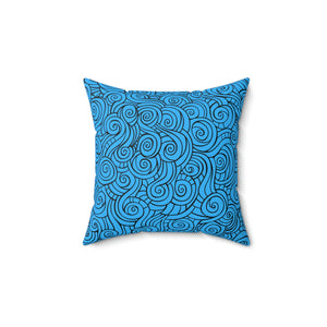 The Persian Swirl Outdoor Throw Pillow