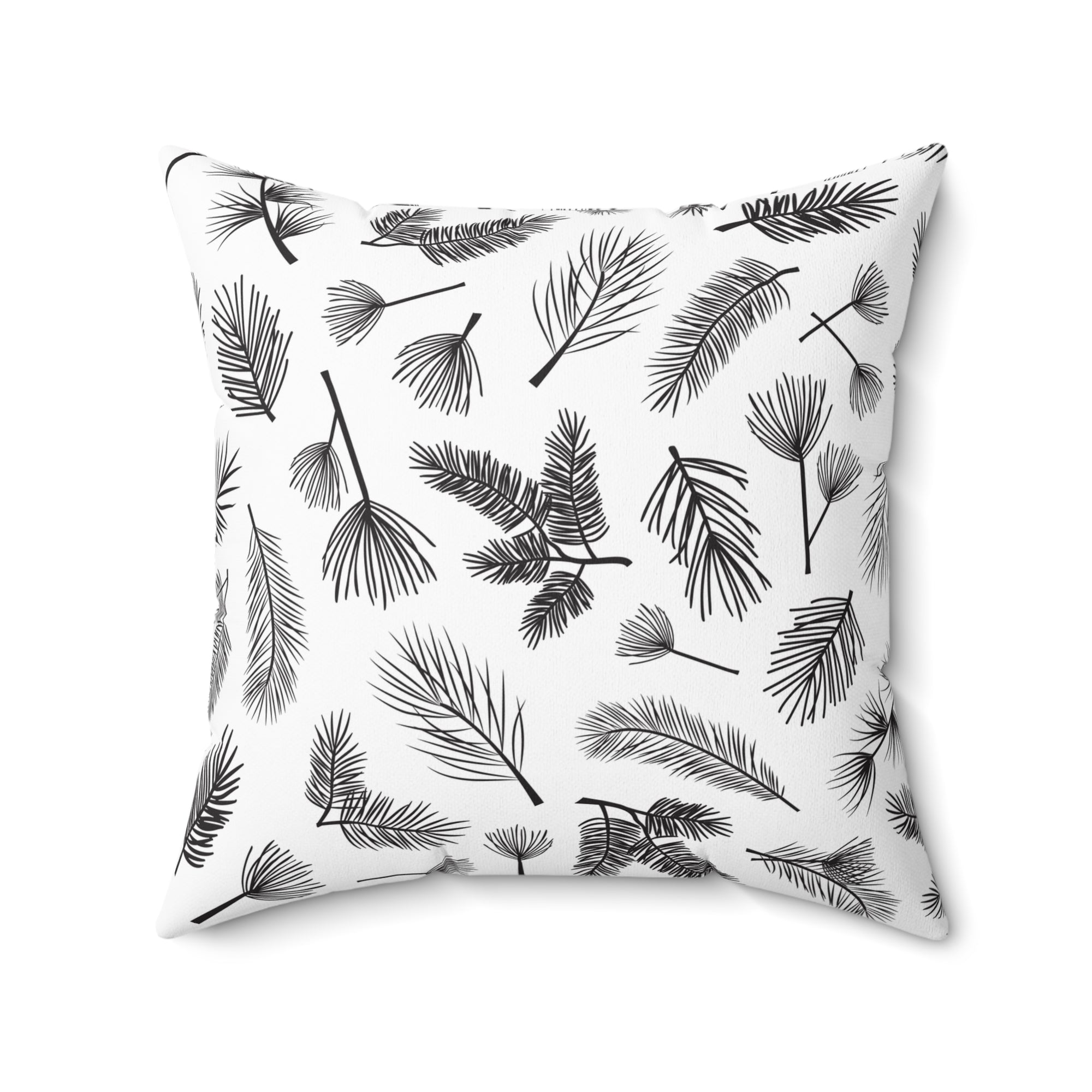 Tree Twigs Outdoor Throw Pillow