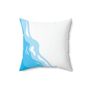 Blue Wave Outdoor Pillow