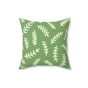 Tree Twigs Outdoor Throw Pillow