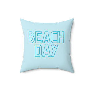 Beach Day Outdoor Throw Pillow