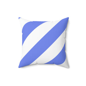 Blue Cabana Stripe Outdoor Pillow