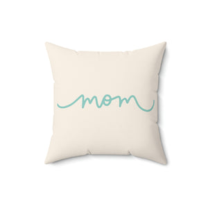 Mom Handwritten Outdoor Pillow