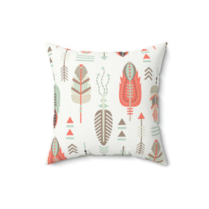 Aztec Boho Outdoor Throw Pillow