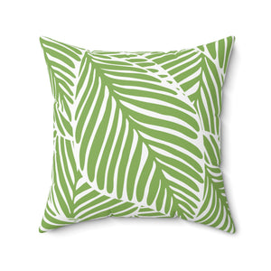 Big Leaf Outdoor Throw Pillow