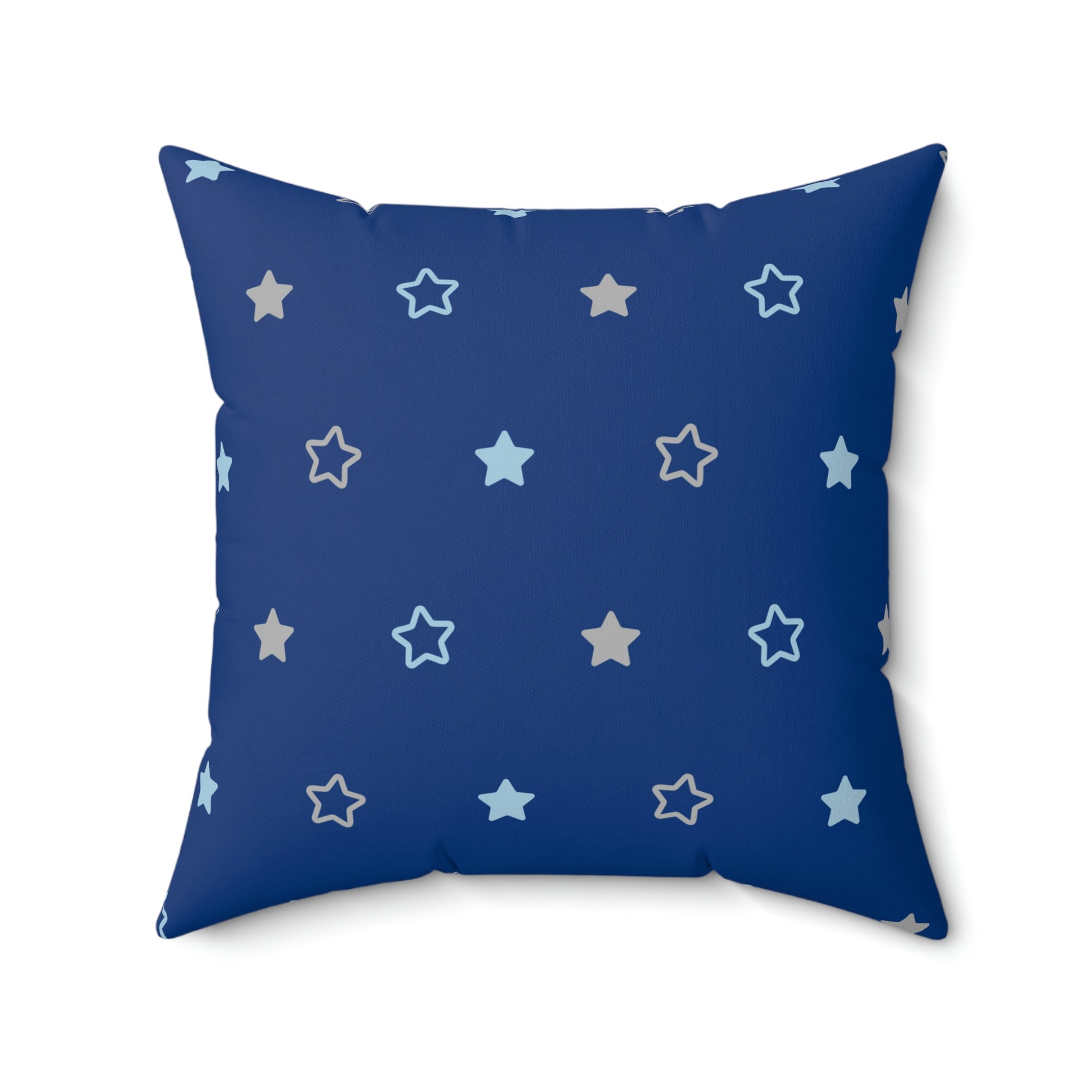 Blue Stars Outdoor Pillow