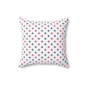 Small Stars USA Outdoor Throw Pillow